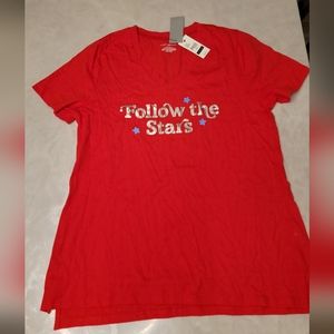 Red t-shirt Lane Bryant